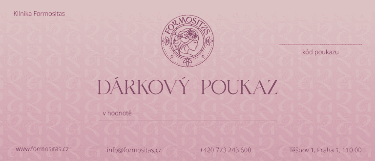 Formositas darkovy poukaz 1 svetly